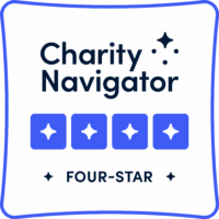 Four Star Rating Badge Full Color Four Star Rating Badge Full Color